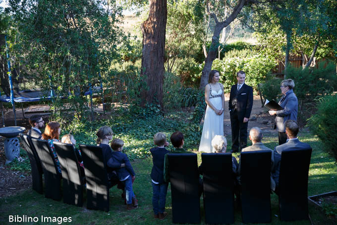 Sunset wedding Ceremony